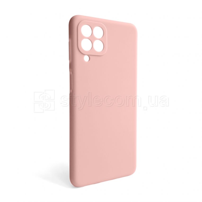 Чохол Full Silicone Case для Samsung Galaxy M53/M536 (2022) light pink (12) (без логотипу)