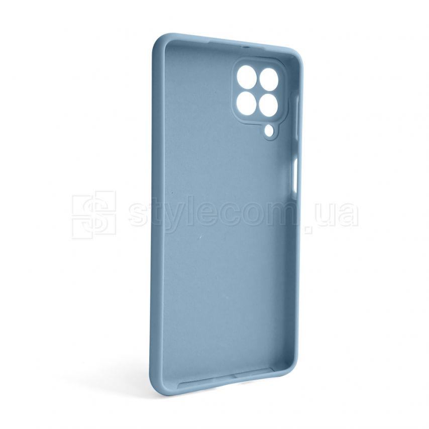 Чехол Full Silicone Case для Samsung Galaxy M53/M536 (2022) light blue (05) (без логотипа)