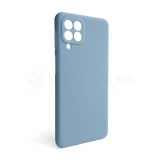 Чохол Full Silicone Case для Samsung Galaxy M53/M536 (2022) light blue (05) (без логотипу)