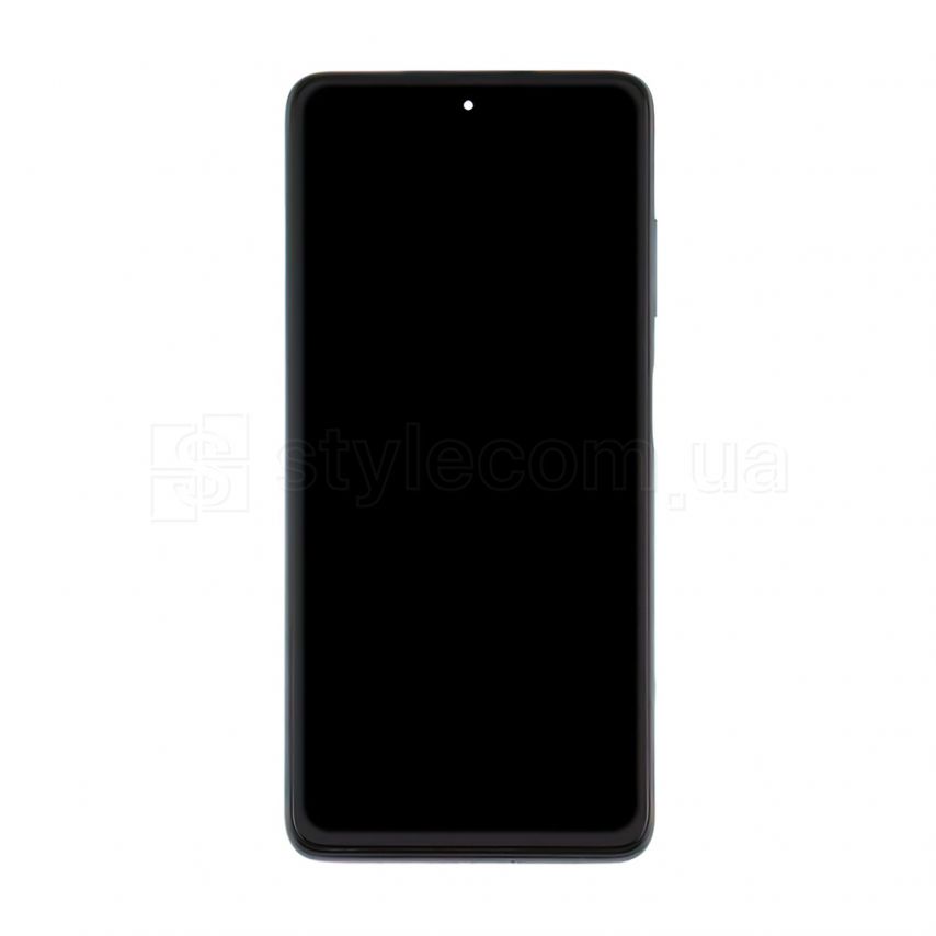 Дисплей (LCD) для Xiaomi Poco X3, Poco X3 Pro с тачскрином и рамкой black Original Quality