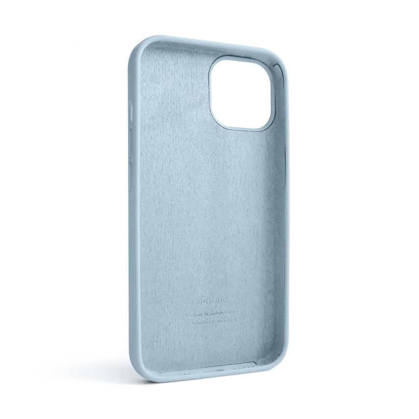 Чехол Full Silicone Case для Apple iPhone 14 sky blue (58)
