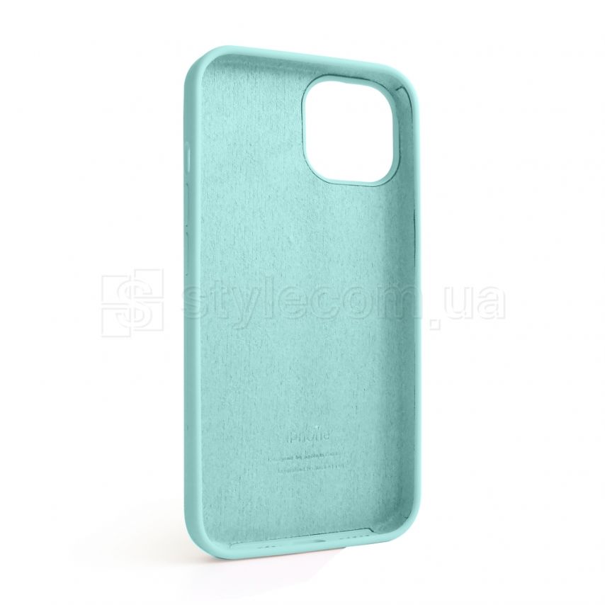 Чехол Full Silicone Case для Apple iPhone 14 sea blue (21)
