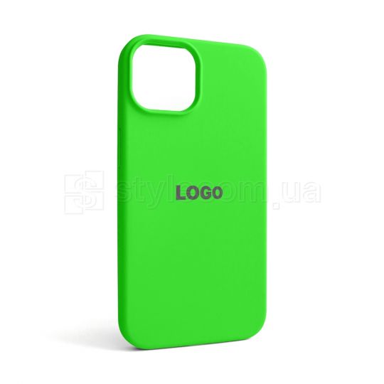 Чохол Full Silicone Case для Apple iPhone 14 shiny green (40)
