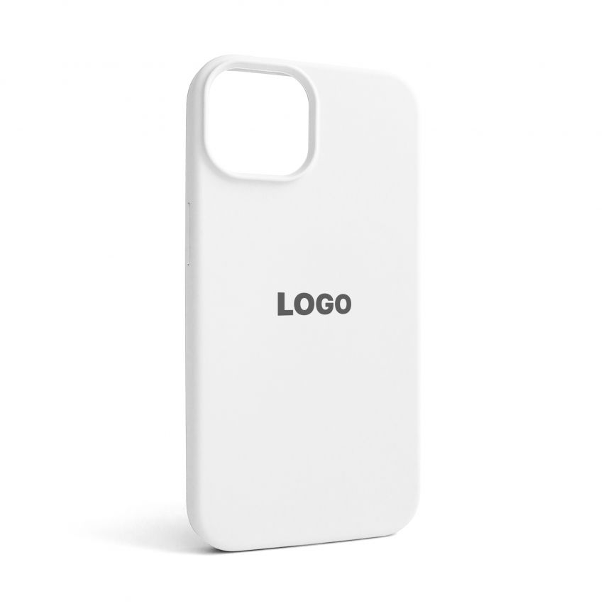 Чехол Full Silicone Case для Apple iPhone 14 white (09)