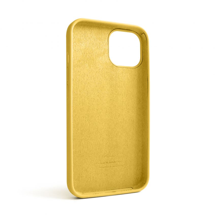 Чехол Full Silicone Case для Apple iPhone 14 yellow (04)