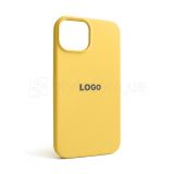 Чехол Full Silicone Case для Apple iPhone 14 yellow (04)