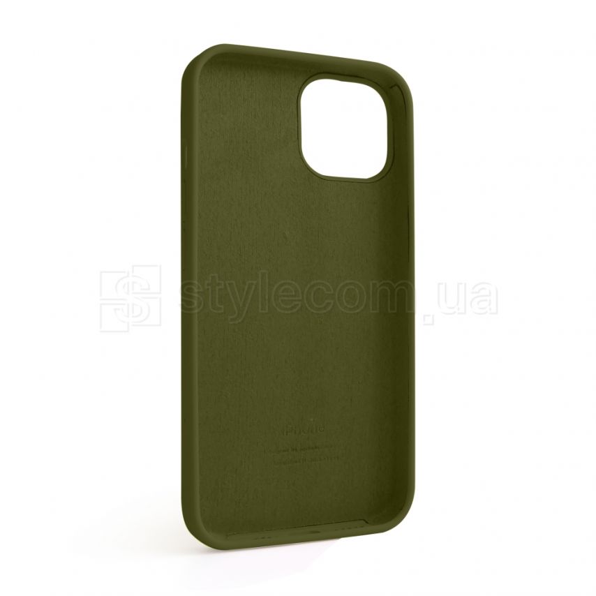 Чехол Full Silicone Case для Apple iPhone 14 forest green (63)