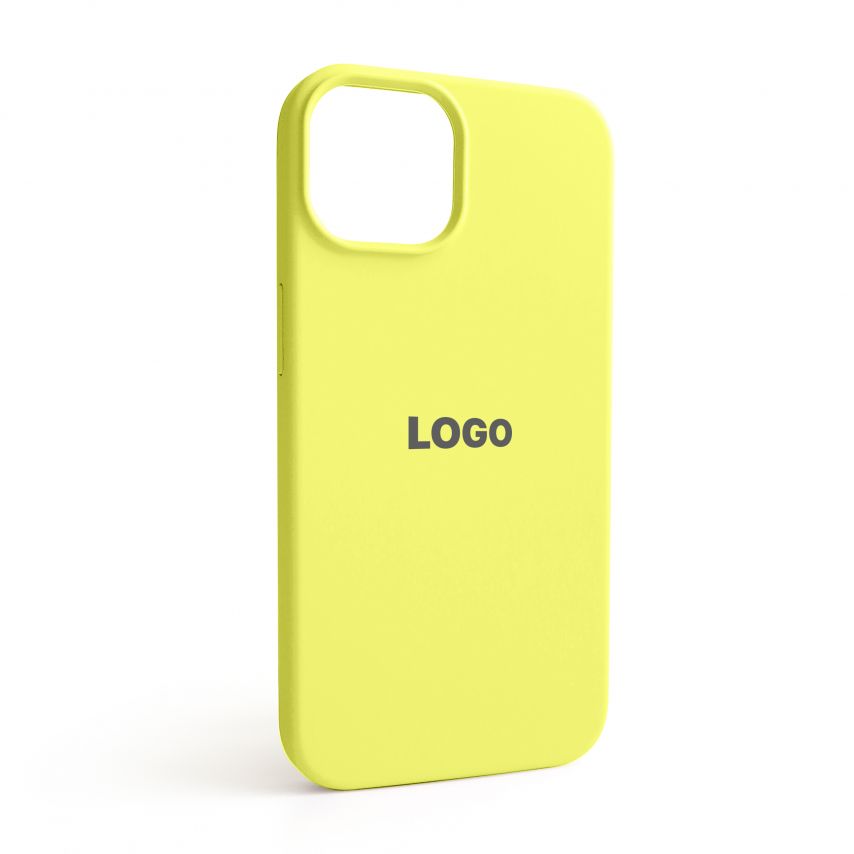Чохол Full Silicone Case для Apple iPhone 14 flash lime (41)