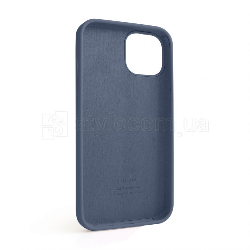 Чехол Full Silicone Case для Apple iPhone 14 lavender grey (28)