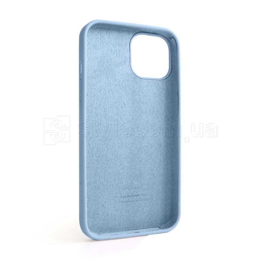 Чехол Full Silicone Case для Apple iPhone 14 light blue (05)