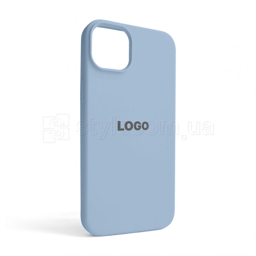 Чехол Full Silicone Case для Apple iPhone 14 Plus light blue (05)