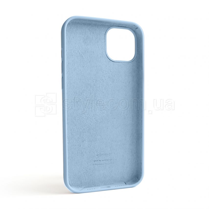 Чохол Full Silicone Case для Apple iPhone 14 Plus light blue (05)