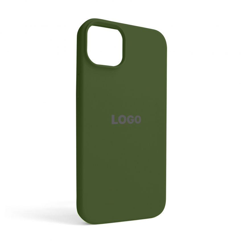 Чохол Full Silicone Case для Apple iPhone 14 Plus army green (45)