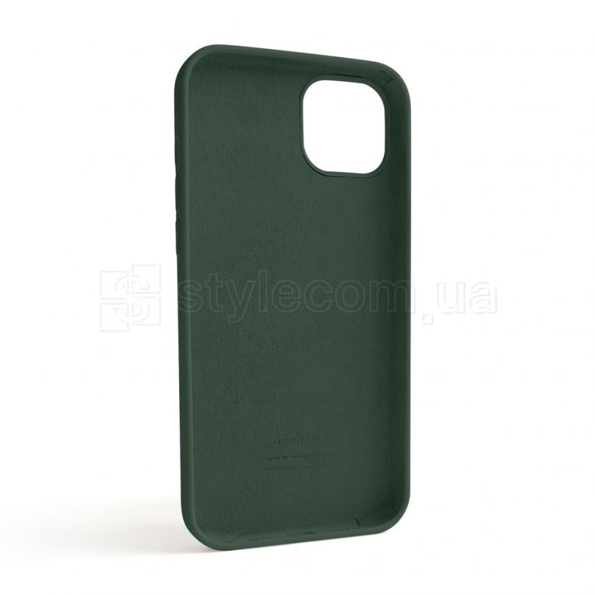 Чехол Full Silicone Case для Apple iPhone 14 Plus atrovirens green (54)