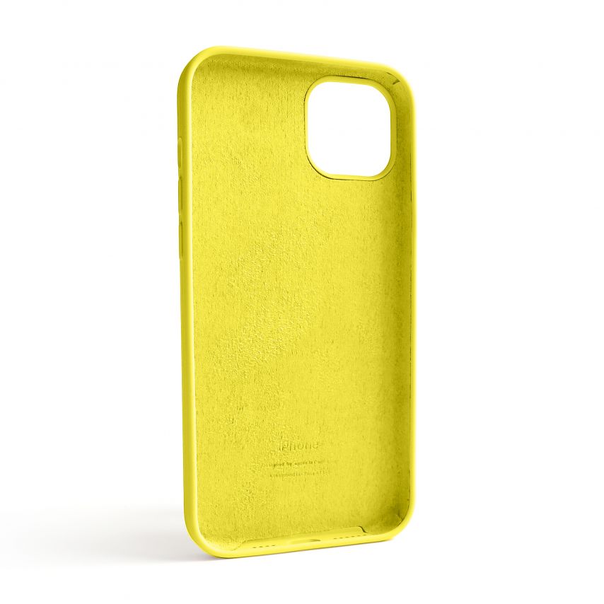Чехол Full Silicone Case для Apple iPhone 14 Plus canary yellow (50)