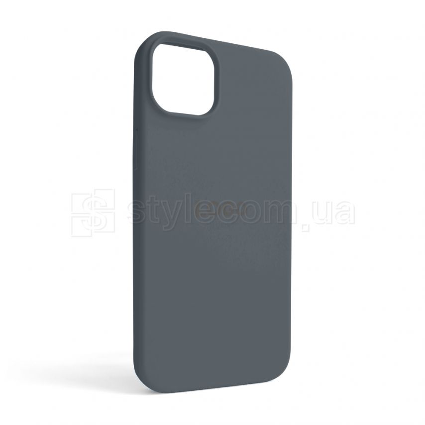 Чохол Full Silicone Case для Apple iPhone 14 Plus dark grey (15)