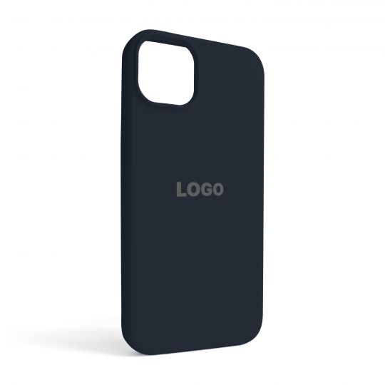 Чехол Full Silicone Case для Apple iPhone 14 Plus dark blue (08)