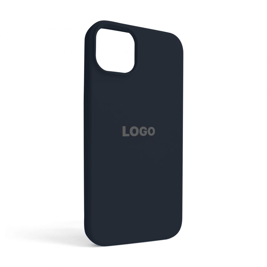 Чехол Full Silicone Case для Apple iPhone 14 Plus dark blue (08)