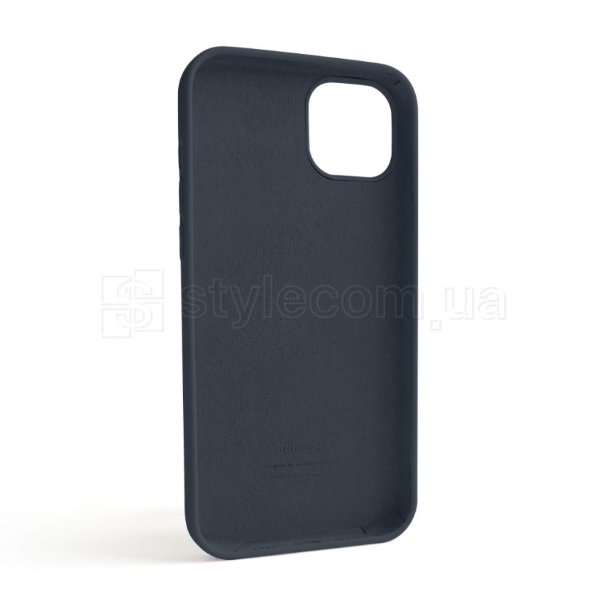 Чехол Full Silicone Case для Apple iPhone 14 Plus dark blue (08)