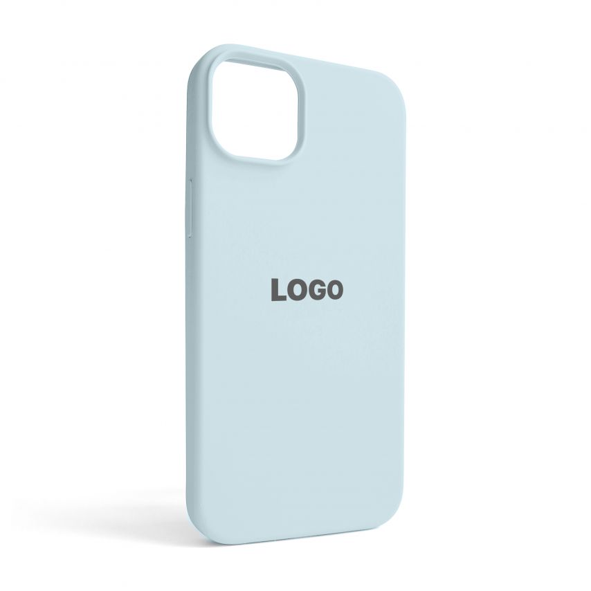 Чехол Full Silicone Case для Apple iPhone 14 Plus sky blue (58)