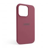 Чехол Full Silicone Case для Apple iPhone 14 Pro maroon (42)