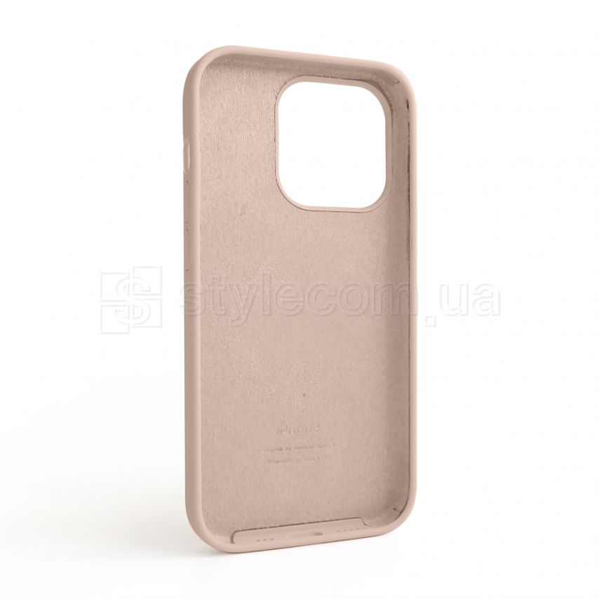 Чохол Full Silicone Case для Apple iPhone 14 Pro nude (19)