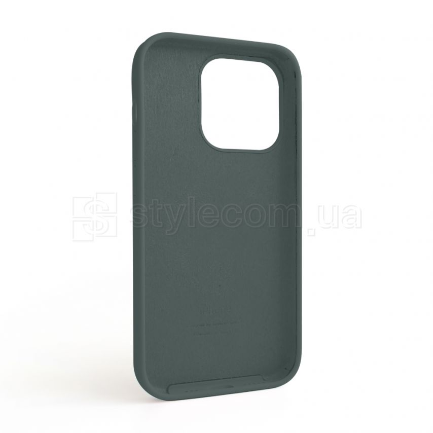 Чехол Full Silicone Case для Apple iPhone 14 Pro pine green (55)