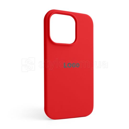 Чехол Full Silicone Case для Apple iPhone 14 Pro red (14)