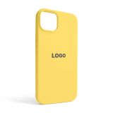 Чохол Full Silicone Case для Apple iPhone 14 Plus yellow (04)