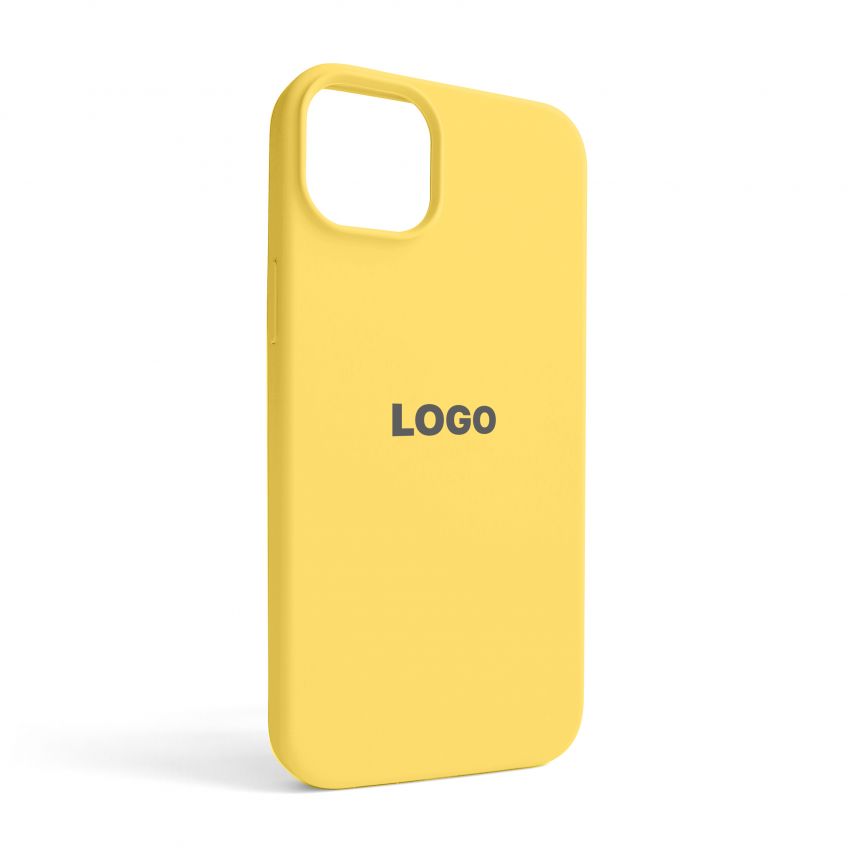 Чохол Full Silicone Case для Apple iPhone 14 Plus yellow (04)