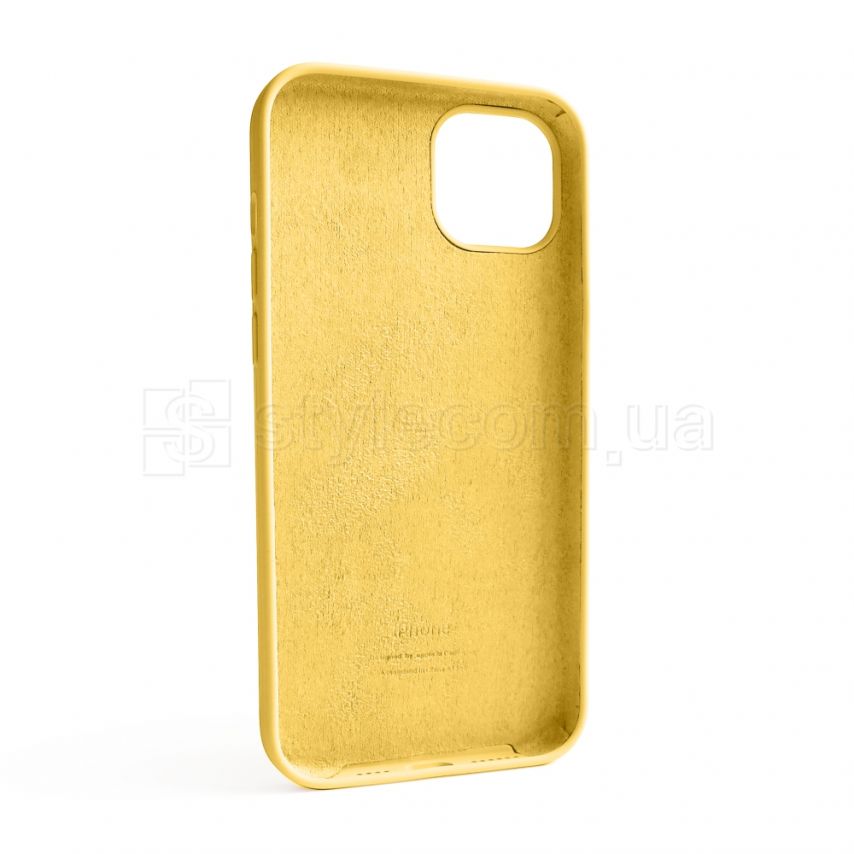 Чохол Full Silicone Case для Apple iPhone 14 Plus yellow (04)