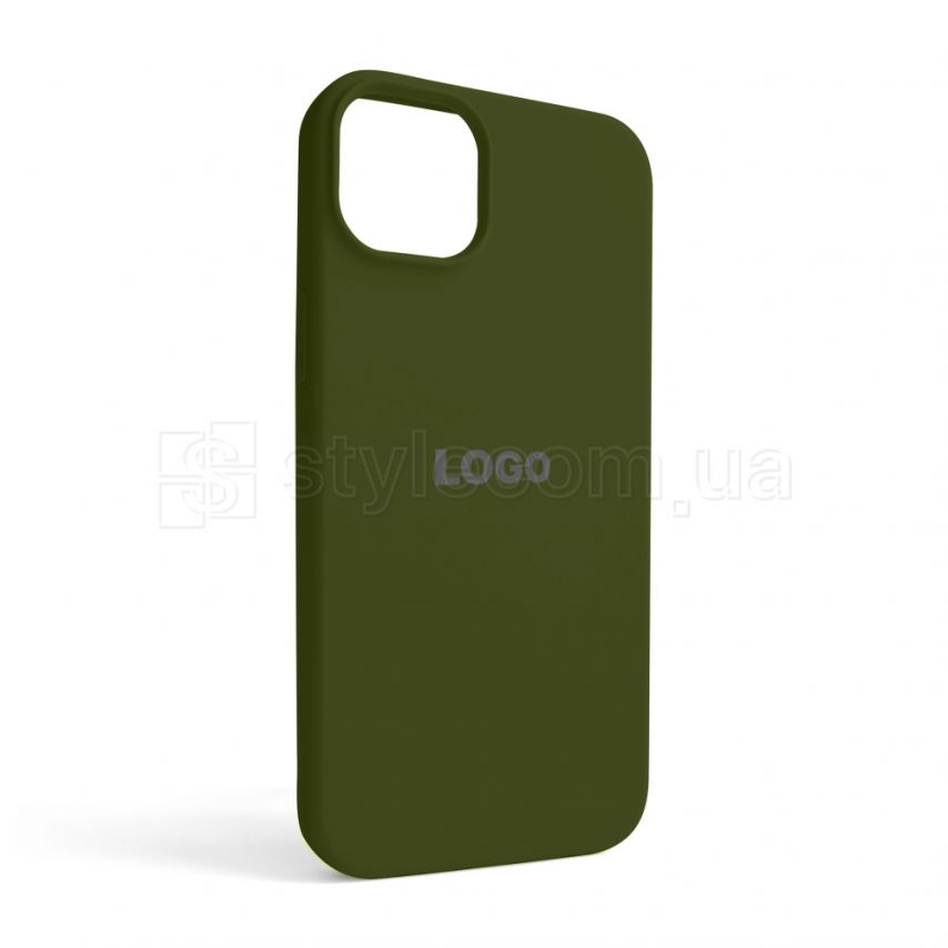 Чехол Full Silicone Case для Apple iPhone 14 Plus forest green (63)