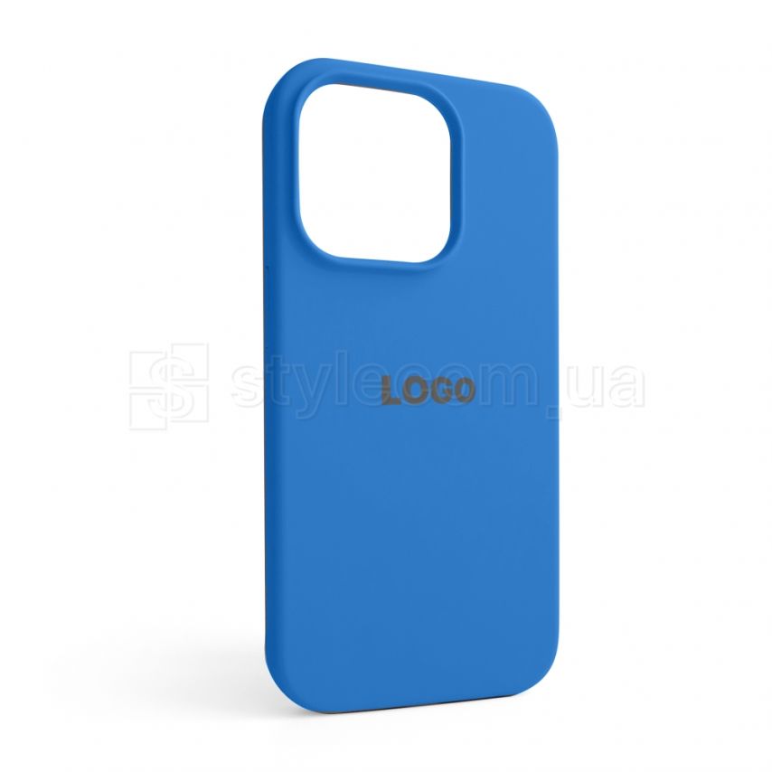 Чехол Full Silicone Case для Apple iPhone 14 Pro royal blue (03)