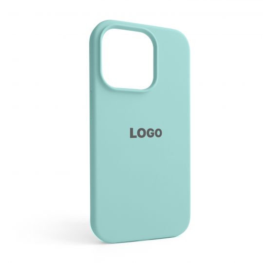 Чехол Full Silicone Case для Apple iPhone 14 Pro sea blue (21)