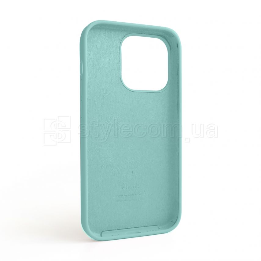 Чехол Full Silicone Case для Apple iPhone 14 Pro sea blue (21)