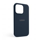 Чехол Full Silicone Case для Apple iPhone 14 Pro deep navy (68)