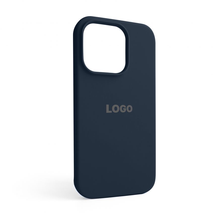 Чехол Full Silicone Case для Apple iPhone 14 Pro deep navy (68)