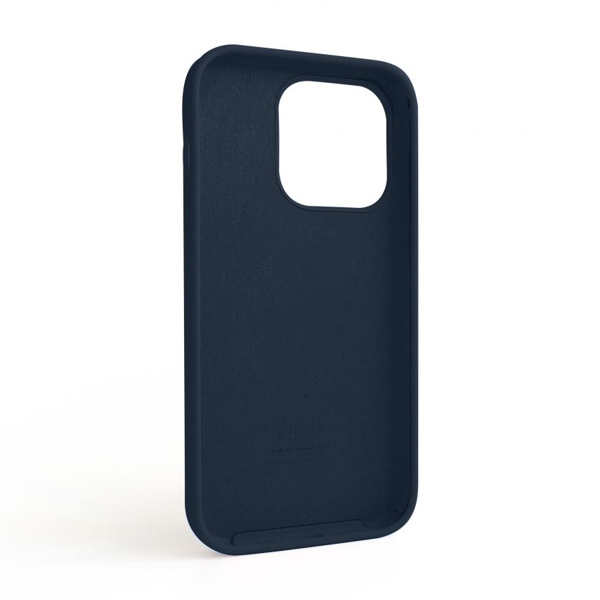Чехол Full Silicone Case для Apple iPhone 14 Pro deep navy (68)