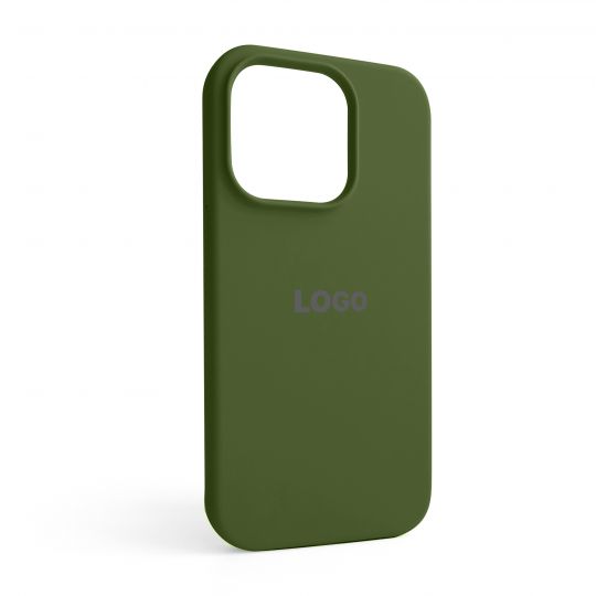 Чохол Full Silicone Case для Apple iPhone 14 Pro army green (45) - купити за 222.00 грн у Києві, Україні