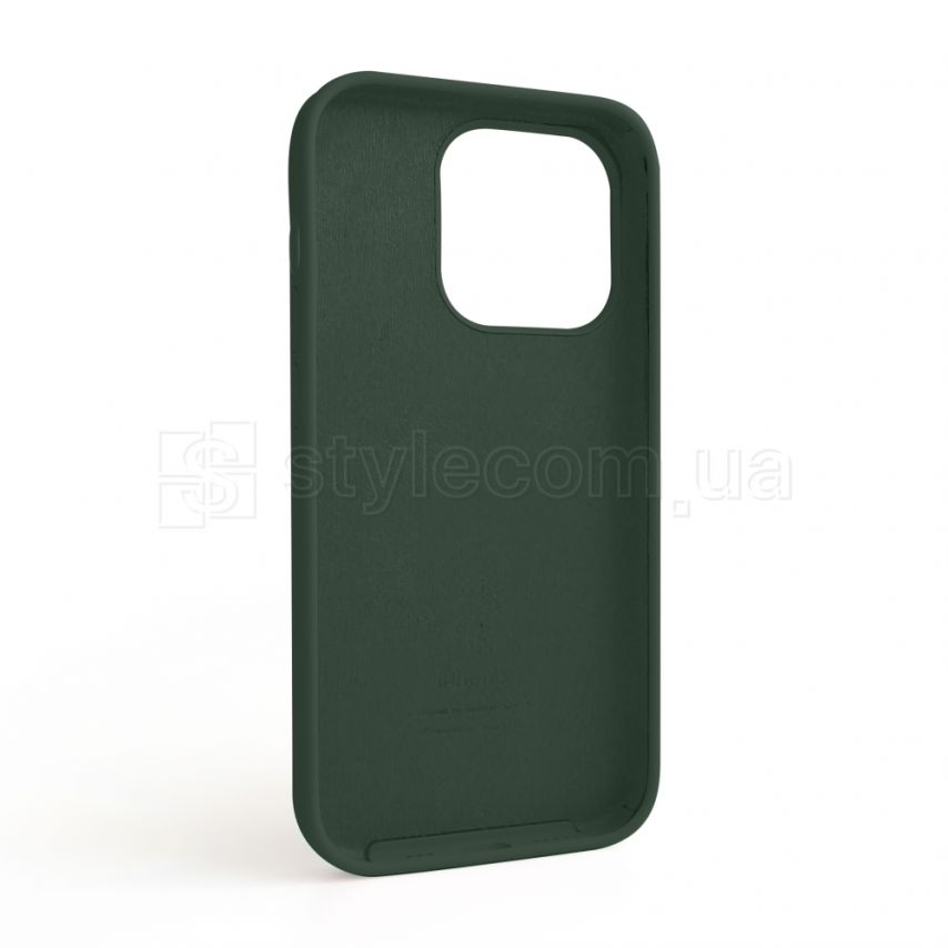 Чехол Full Silicone Case для Apple iPhone 14 Pro atrovirens green (54)
