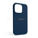 Чохол Full Silicone Case для Apple iPhone 14 Pro blue cobalt (36)