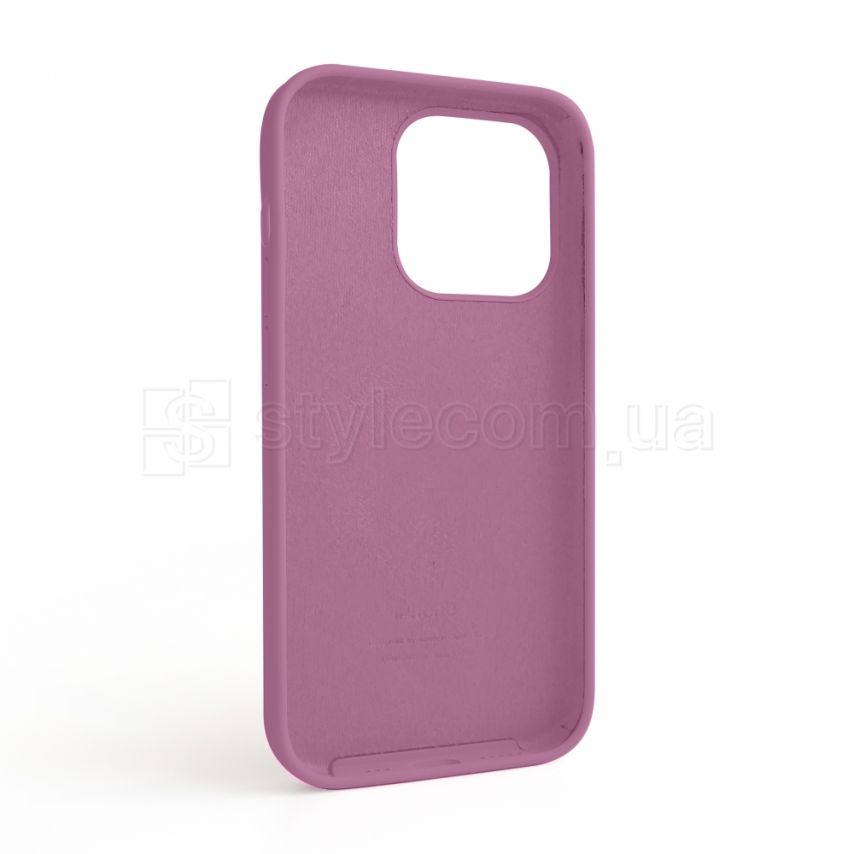 Чехол Full Silicone Case для Apple iPhone 14 Pro blueberry (56)