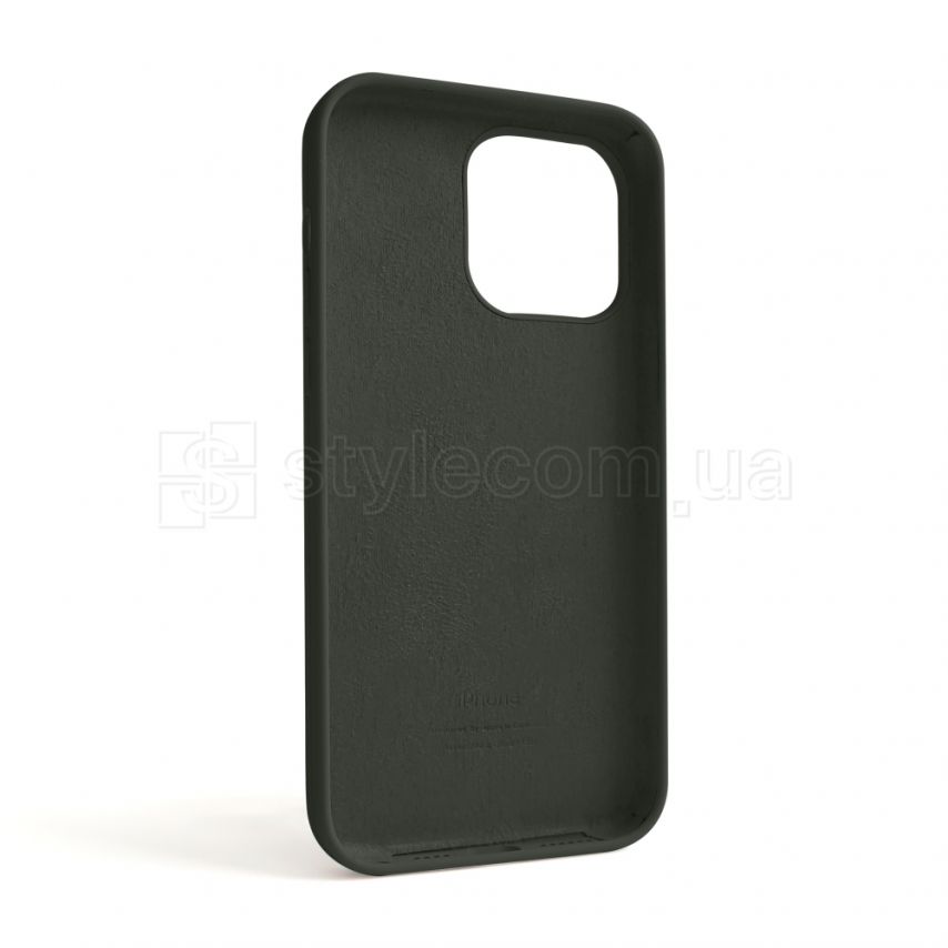 Чехол Full Silicone Case для Apple iPhone 14 Pro Max dark olive (35)