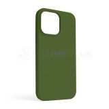 Чохол Full Silicone Case для Apple iPhone 14 Pro Max army green (45)