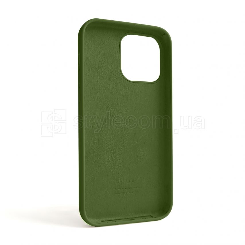 Чехол Full Silicone Case для Apple iPhone 14 Pro Max army green (45)
