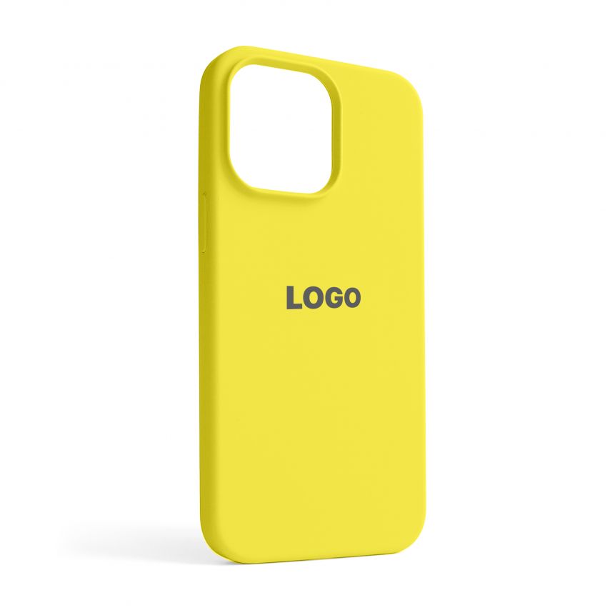 Чехол Full Silicone Case для Apple iPhone 14 Pro Max canary yellow (50)