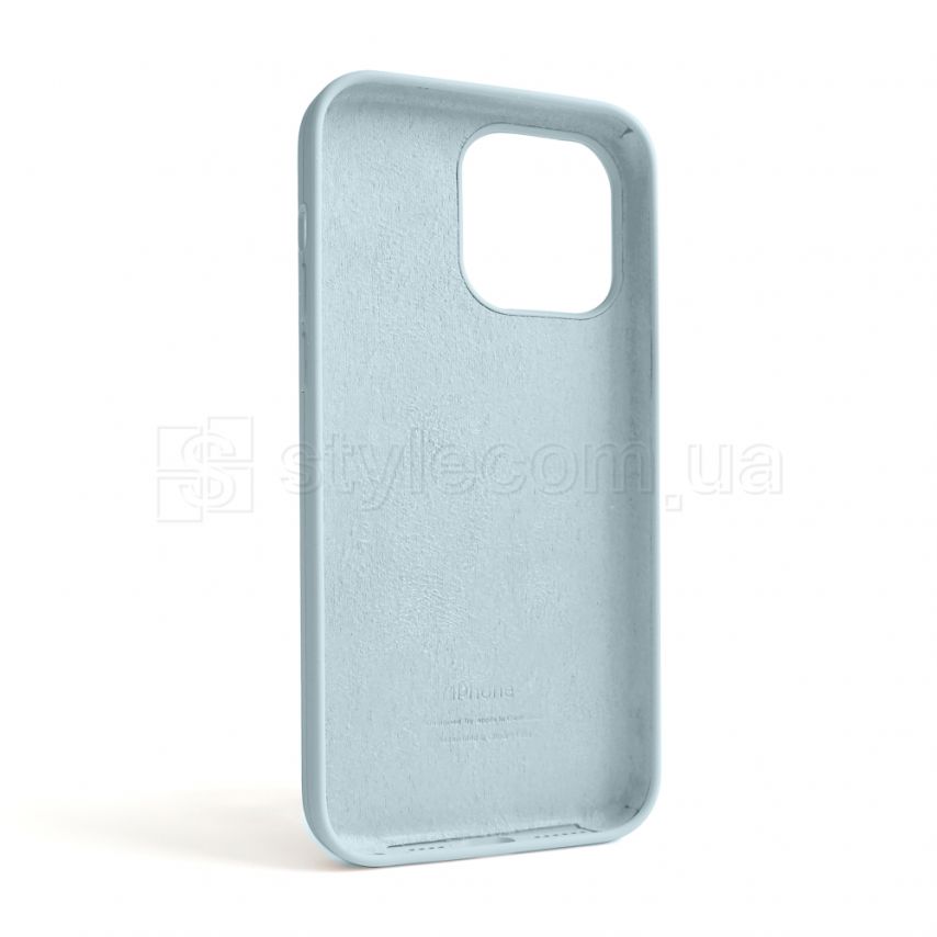 Чехол Full Silicone Case для Apple iPhone 14 Pro Max sky blue (58)