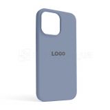 Чехол Full Silicone Case для Apple iPhone 14 Pro Max lavender grey (28)