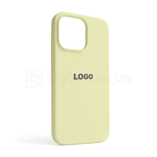 Чехол Full Silicone Case для Apple iPhone 14 Pro Max mellow yellow (51)