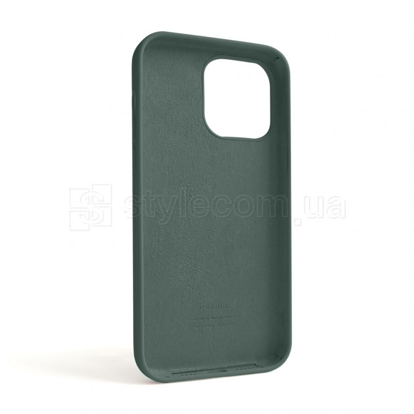 Чехол Full Silicone Case для Apple iPhone 14 Pro Max pine green (55)